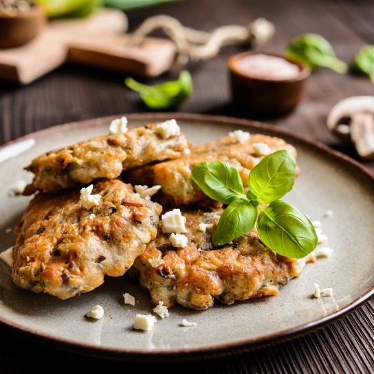 Грибні котлети