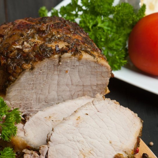 М’ясо запечене з хурмою