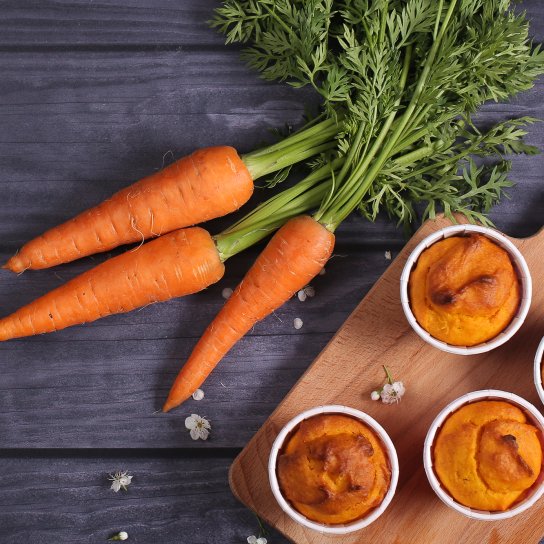 Морквяні кекси