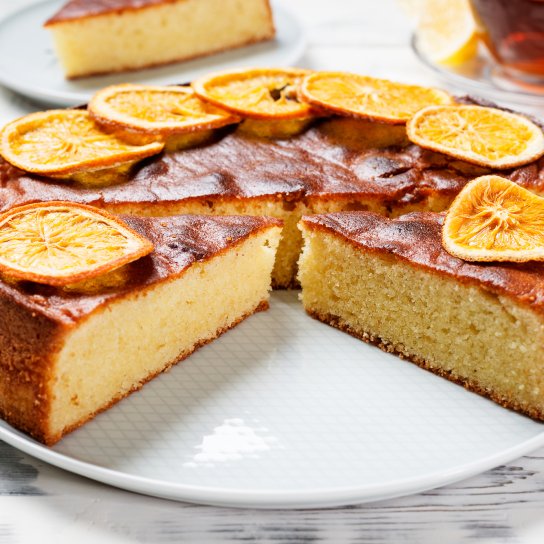 Манник з апельсином