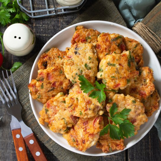 Куриные котлеты с сыром