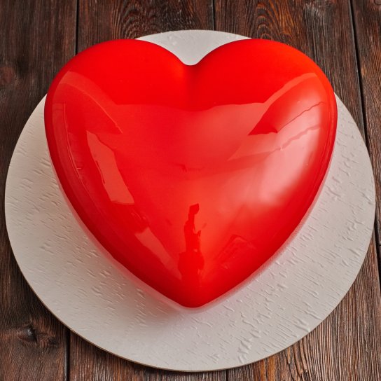 Мусовий торт "Серце"