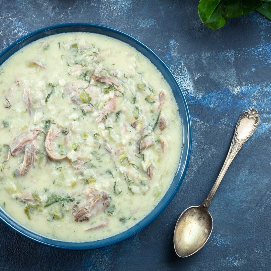 Пасхальный греческий суп Магирица