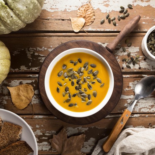 Суп з гарбуза