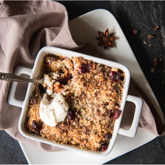 Пиріг з сухофруктів і горіхів