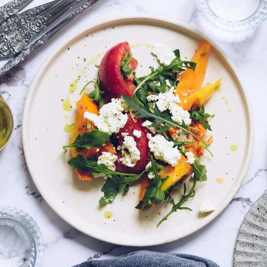 Салат з бататом і фетою