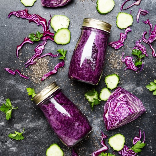 Песто з червоної капусти - рецепт