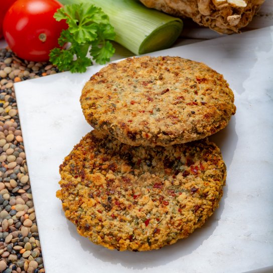 Бургер з гороху рецепт