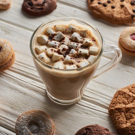 Пряне какао з маршмелоу