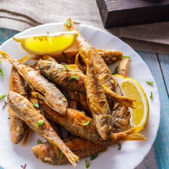 Запеченная кефаль в духовке