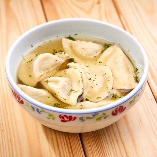 Креплах у бульйоні