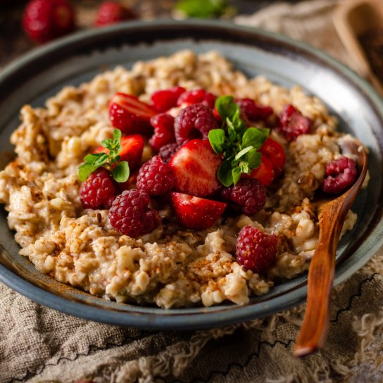 Білкова каша з трьох круп