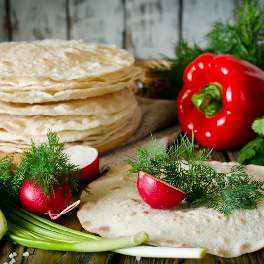 лаваш з овочами