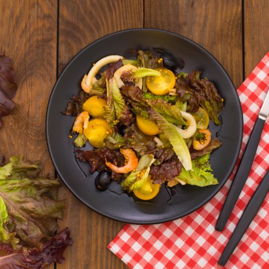 Салат «Морской коктейль»