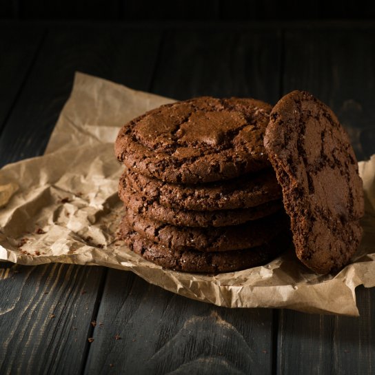 Шоколадно-имбирное печенье