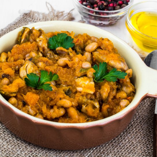 Французский косуль из тыквы