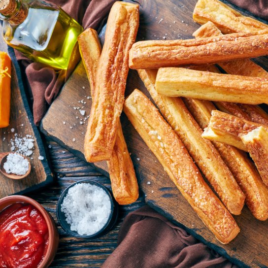 Классические творожные соломинки