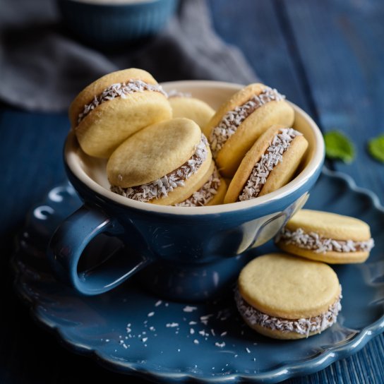 Печиво з карамельною начинкою - рецепт