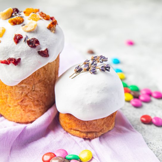 Паска на вершках з фісташками