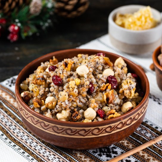 Кутя з журавлиною