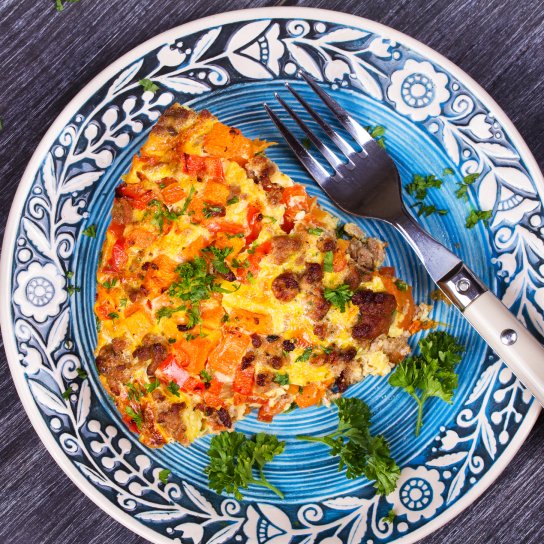Вірменська мусака з гарбузом і фаршем