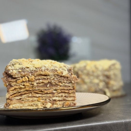 Шоколадний наполеон