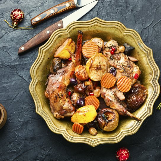 Кролик у сметані