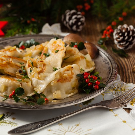 Вареники с бобом