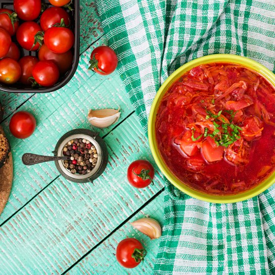 Томатний борщ