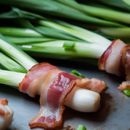 Цибуля в беконі