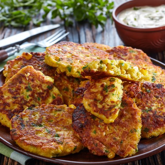 котлетки из кукурузы