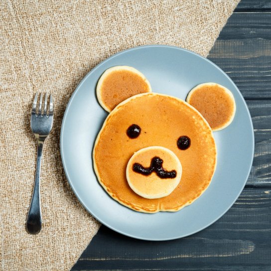 Оладки ведмедики