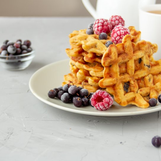 Вафлі з моркви