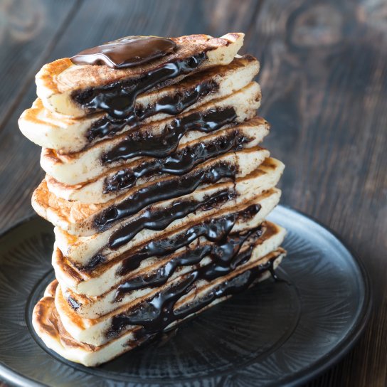 Панкейки з нутеллою