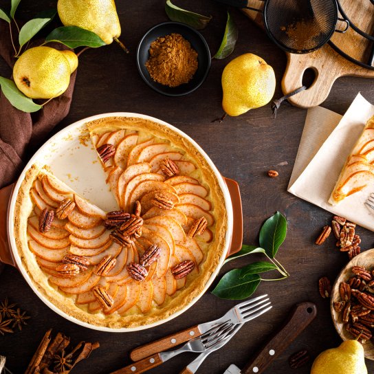 Пиріг з грушею