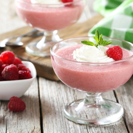 малиновий мус