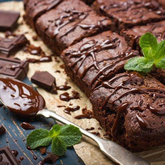 Вологий шоколадний кекс