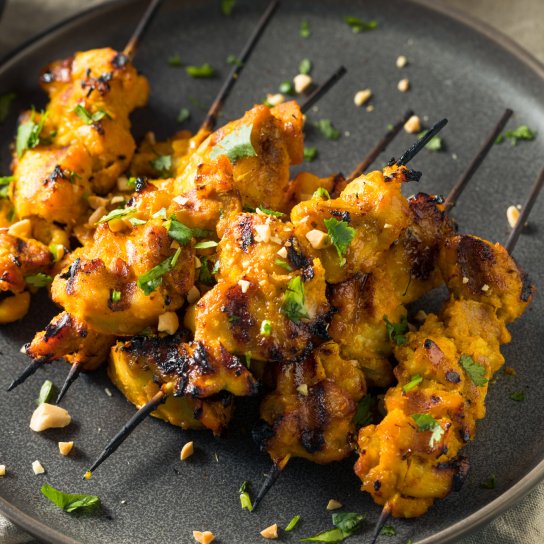 Шашлички сатай з курятини