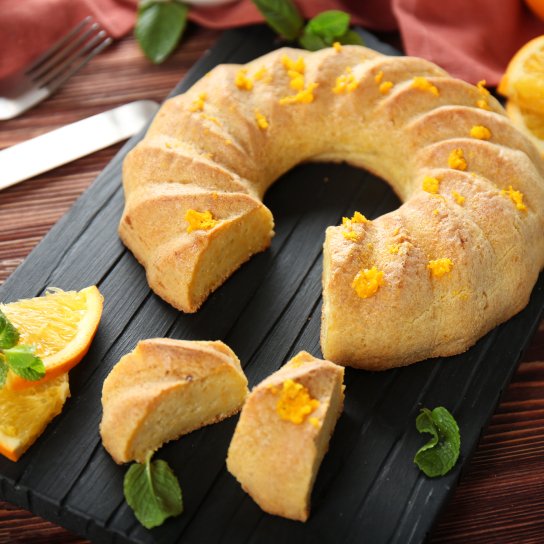 Кекс з апельсином