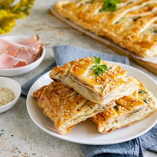 Пиріг з листкового тіста