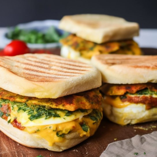 Яєчний масала-сендвіч