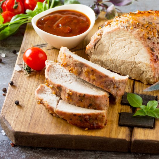 Свиняча корейка з медом