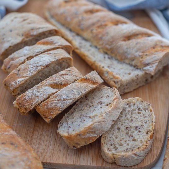Гречані багети на заквасці