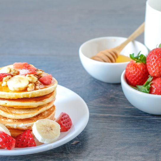 Оладки з бананом