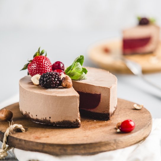 шоколадний торт без борошна