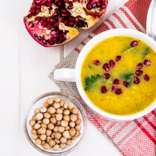 Квасолево-гранатовий суп: рецепт