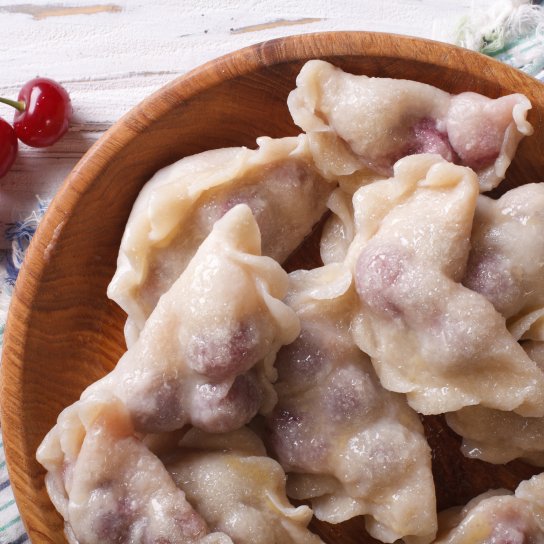 вареники с вишнями