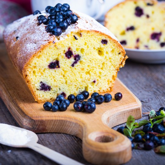 Черничный кекс