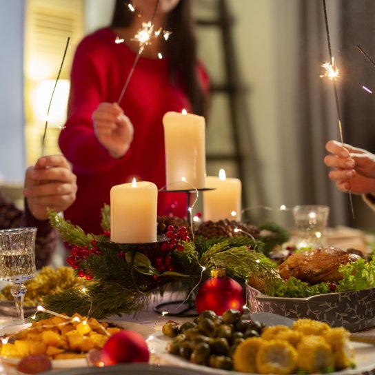 Новорічний стіл