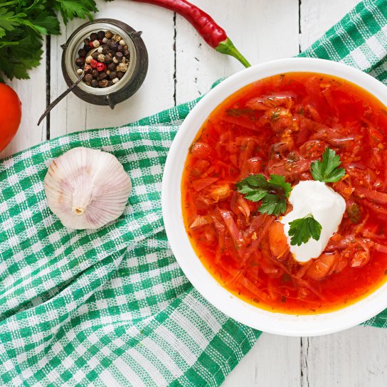 Оранжевий борщ